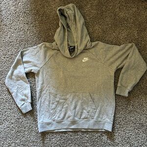 Women’s Grey Nike hoodie || size M